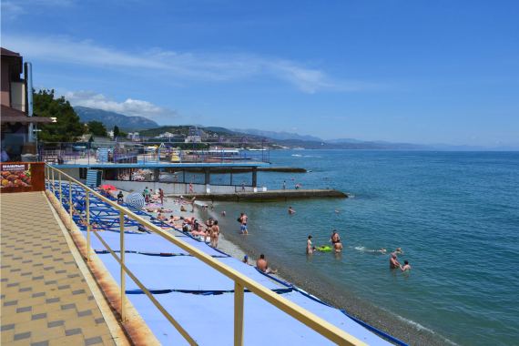 Набережная Алушты