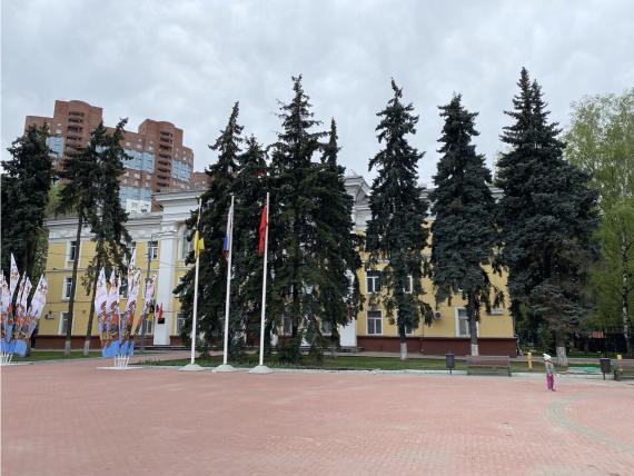 Площадь перед администрацией ГО Химки