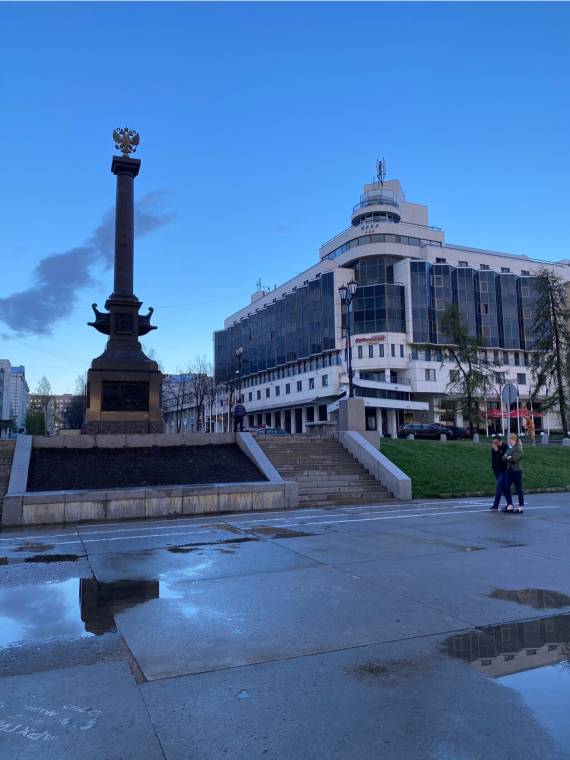 Стела Город воинской славы