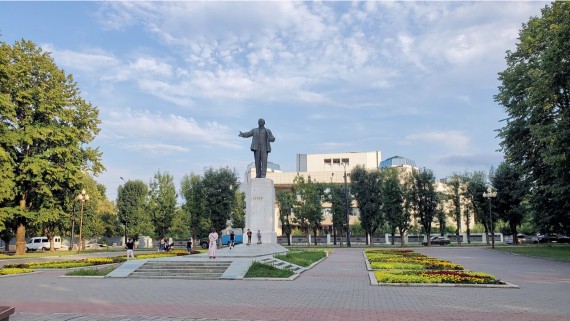 Памятник В.И. Ленину в Нальчике