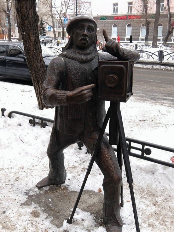 Скульптура Фотограф
