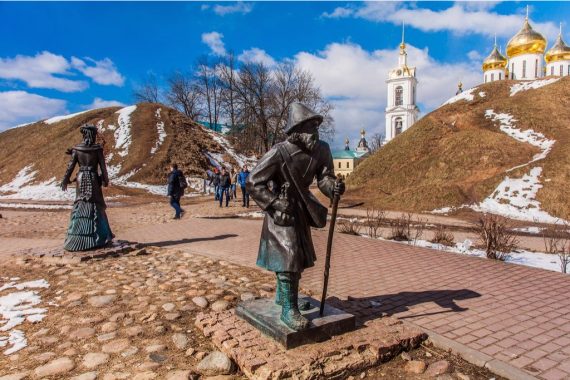 Скульптуры на ул. Кропоткинской