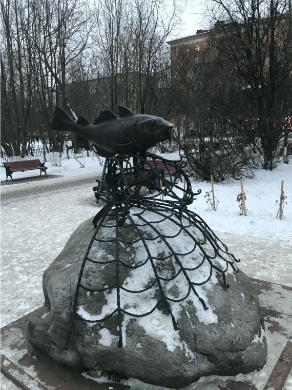 Памятник Треске