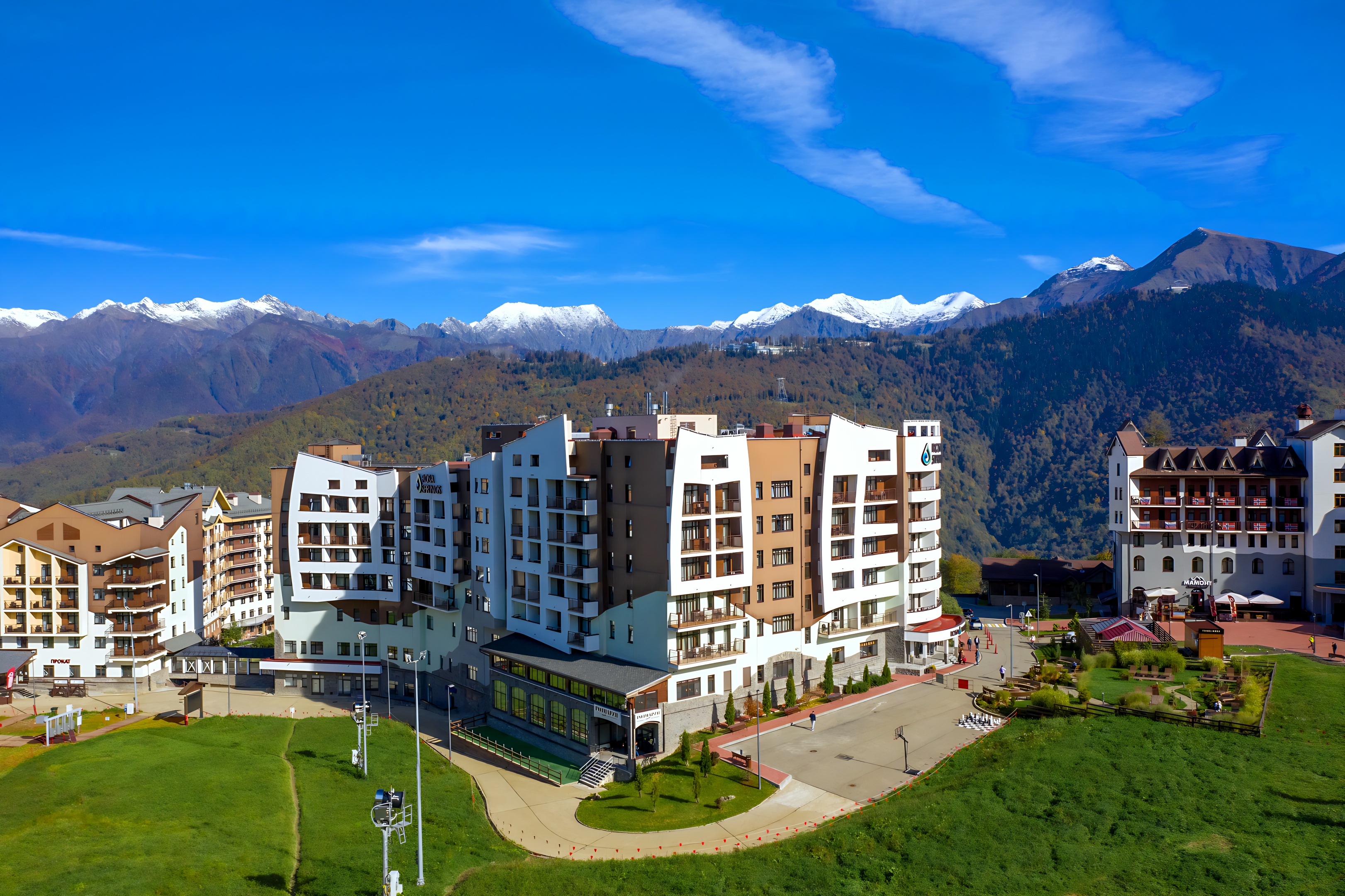 Отель Rosa Springs 5* - Life Balance Hotel — комфортный отель в Эсто-Садок