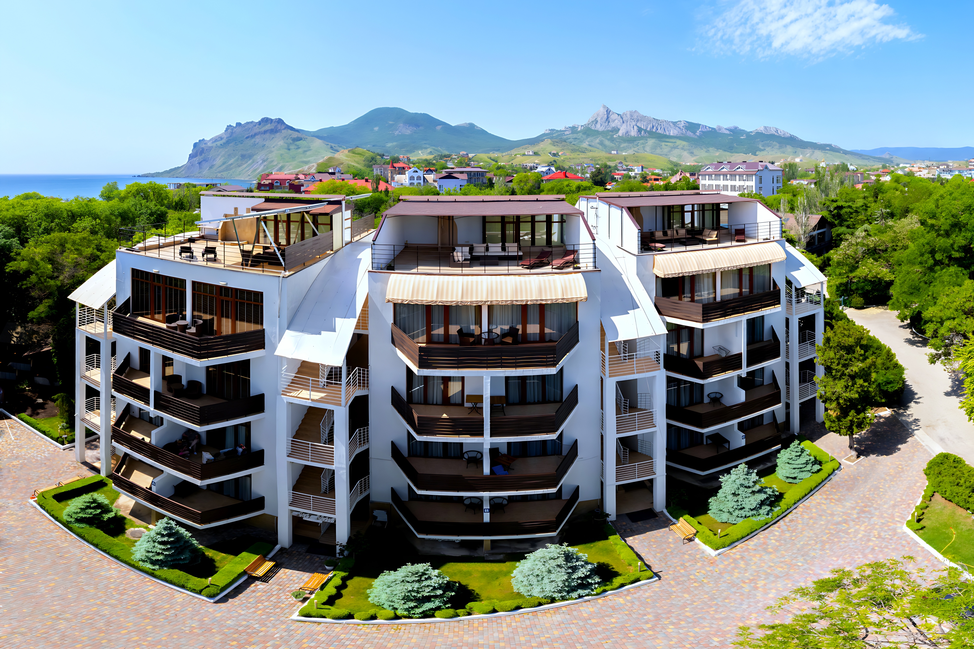 Гостиница Art Hotel Koktebel Apartments 3 — отель в Коктебель, Россия