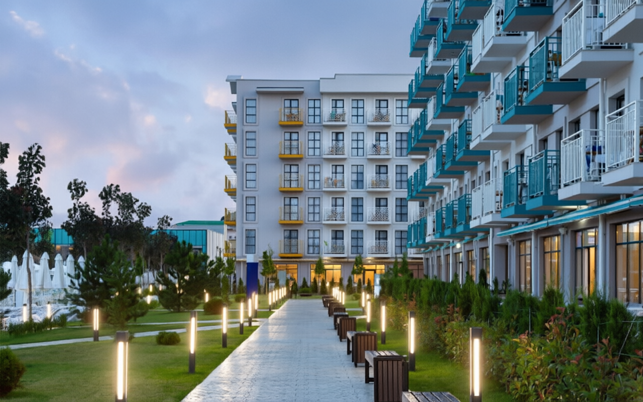 Отель Miracleon Город Mira Family Resort & SPA Anapa 5* — отель с удобным расположением в Витязево