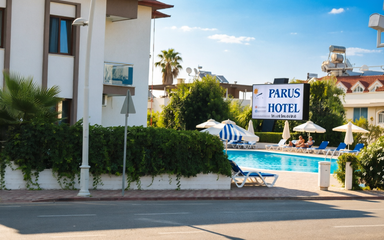 Parus Hotel — отель с удобным расположением в Кемере