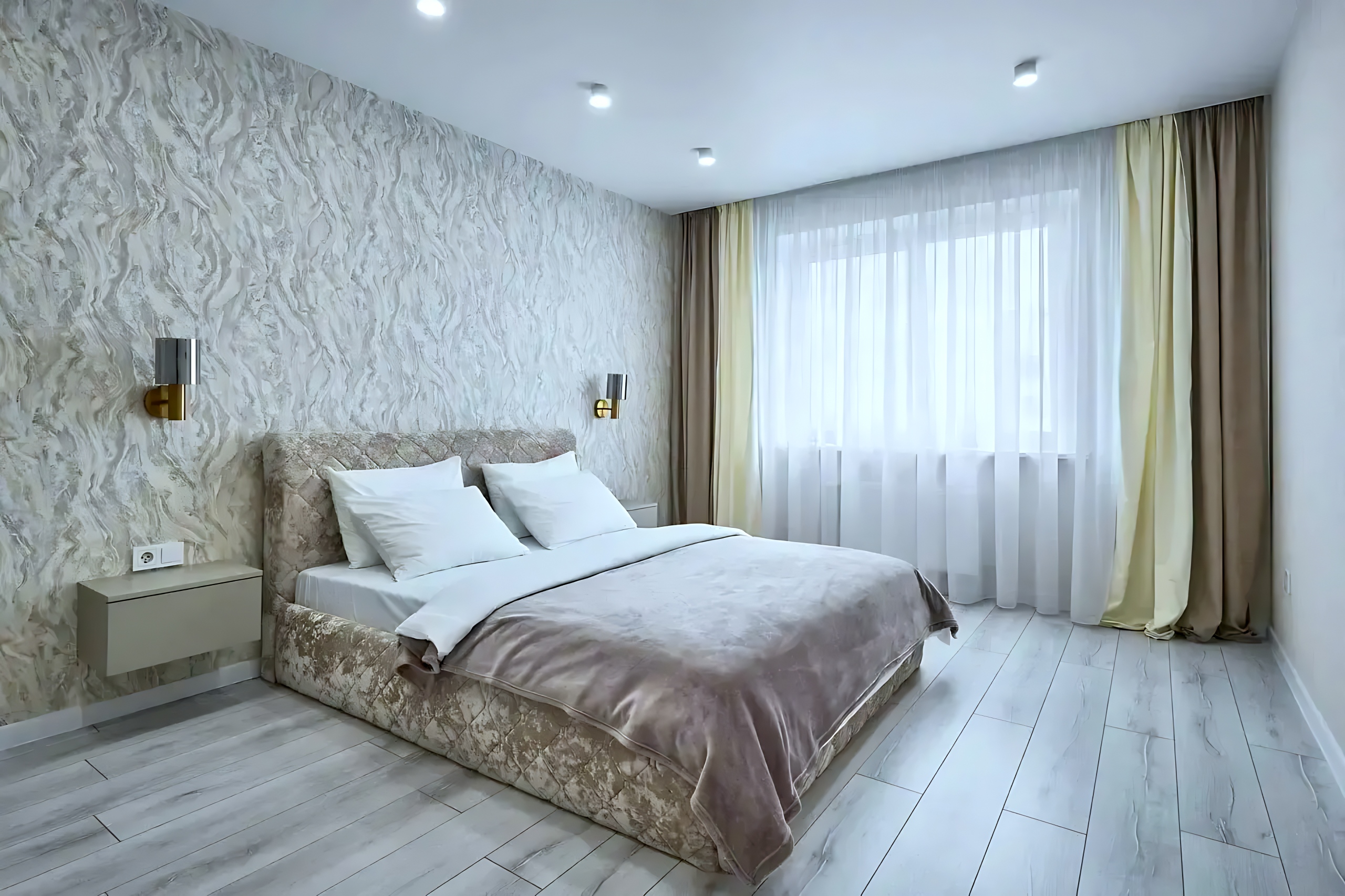 Apartamenty Reverie Gray Svetlye i Prostornye