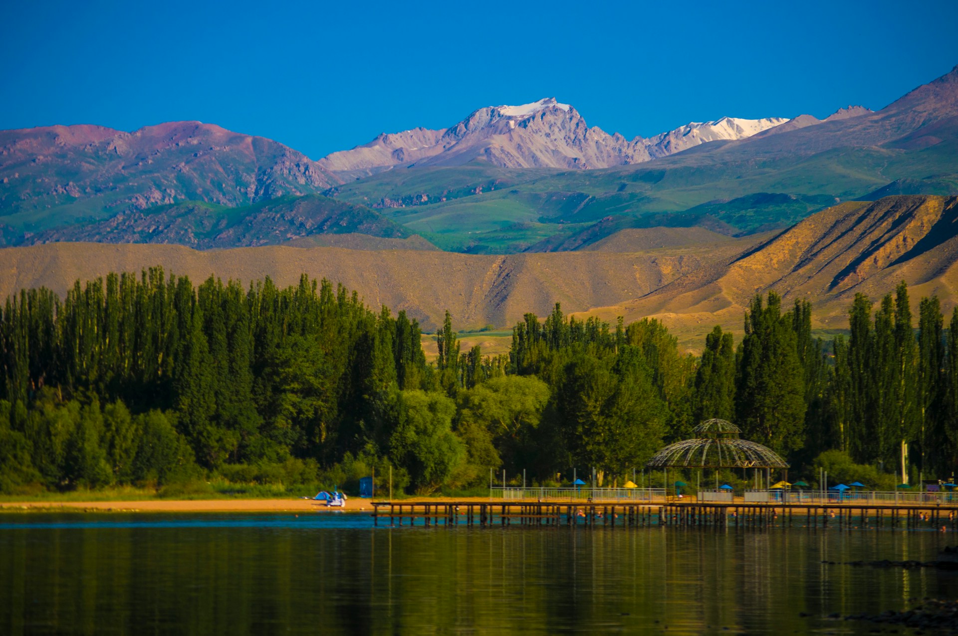 Киргизия, озеро Иссык-Куль