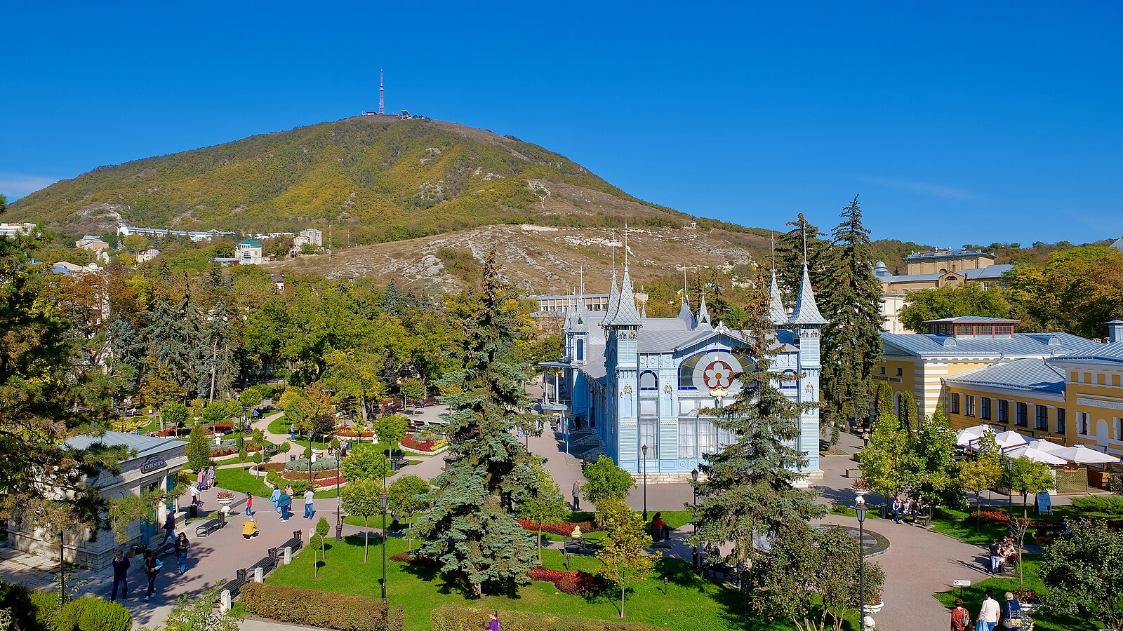 Парк 'Цветник'. Пятигорск.